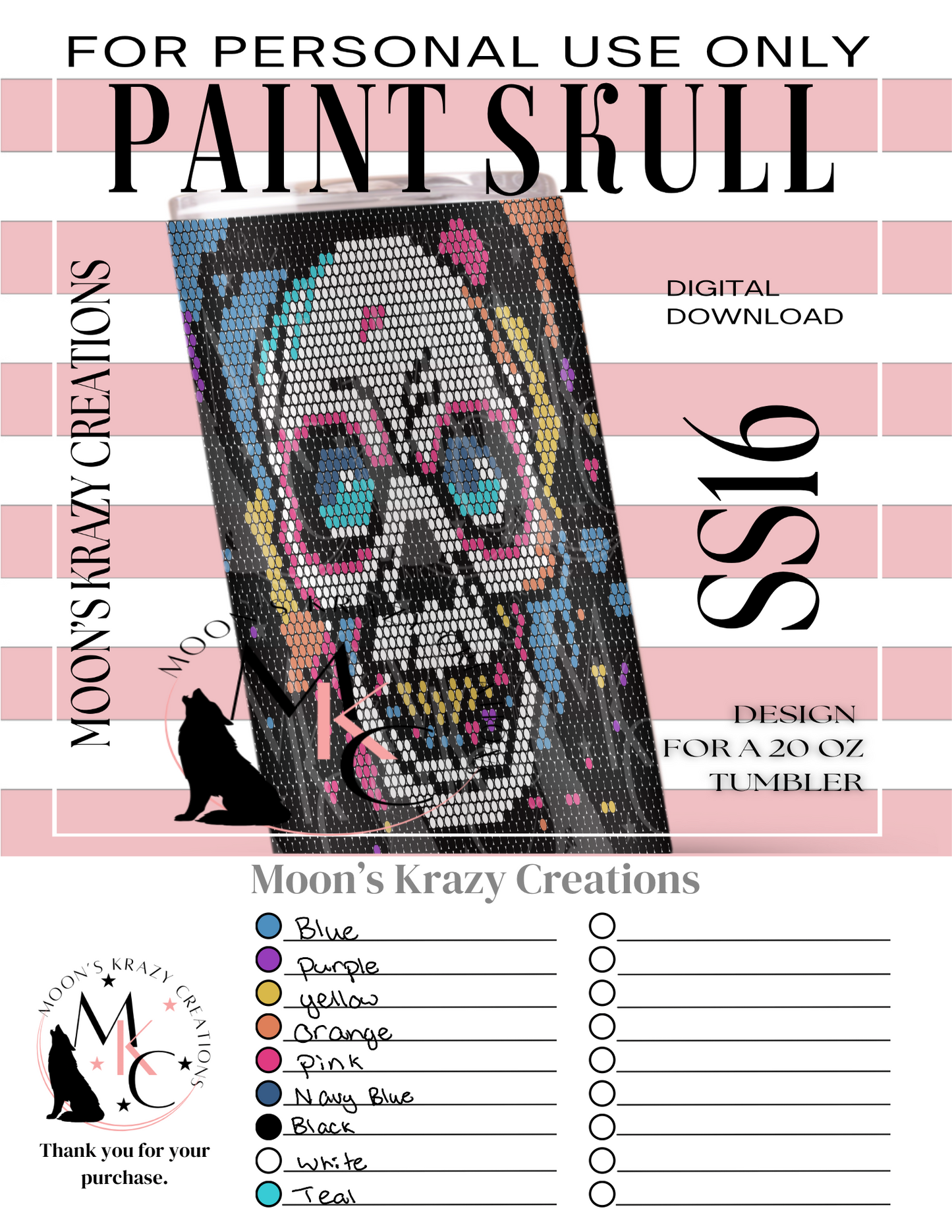 Paint Skull