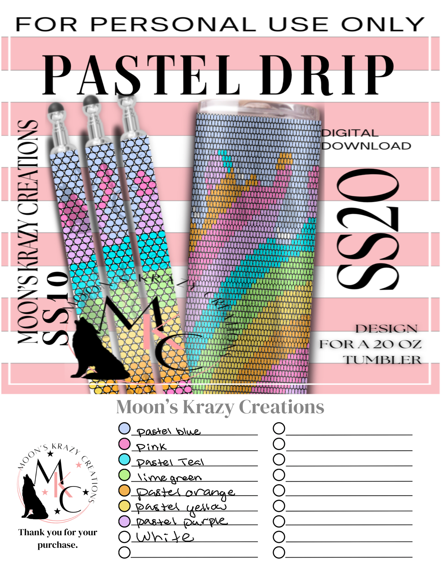Pastel Drip Bundle
