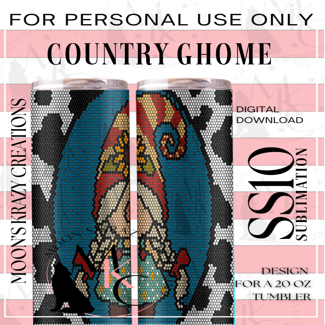Country Ghome sublimation
