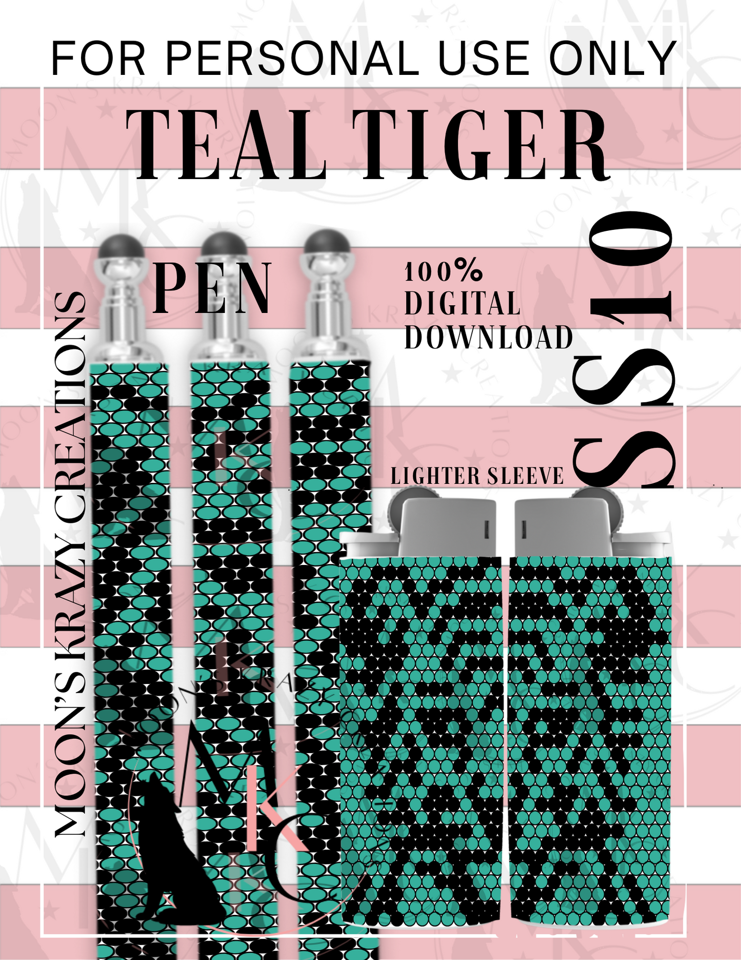 Teal Tiger Combo