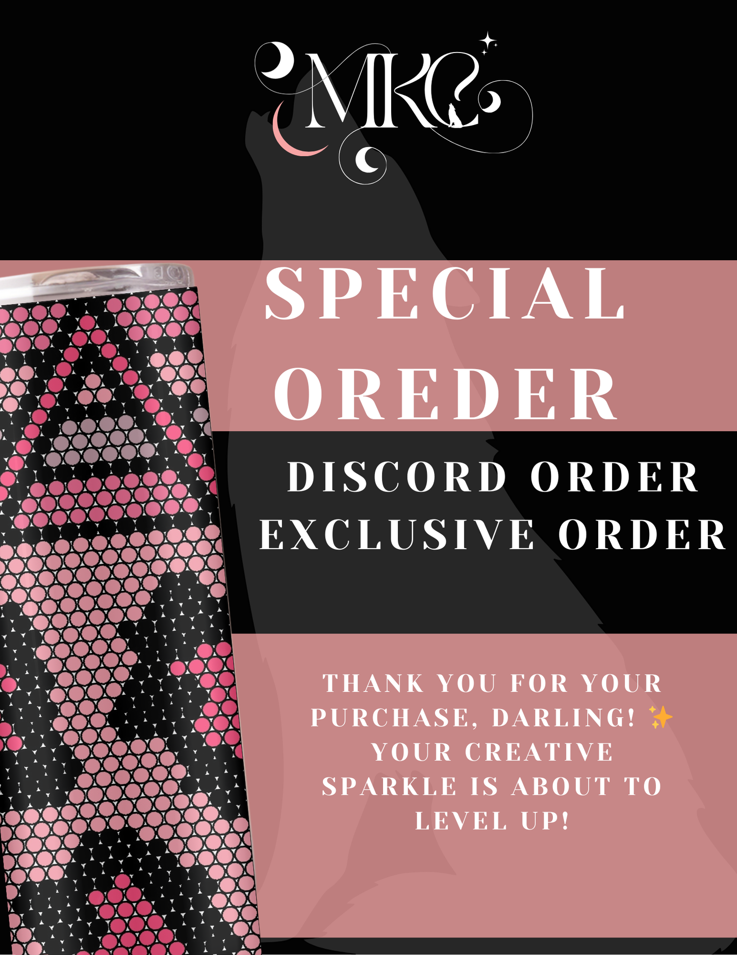 Discord Tumbler Special order
