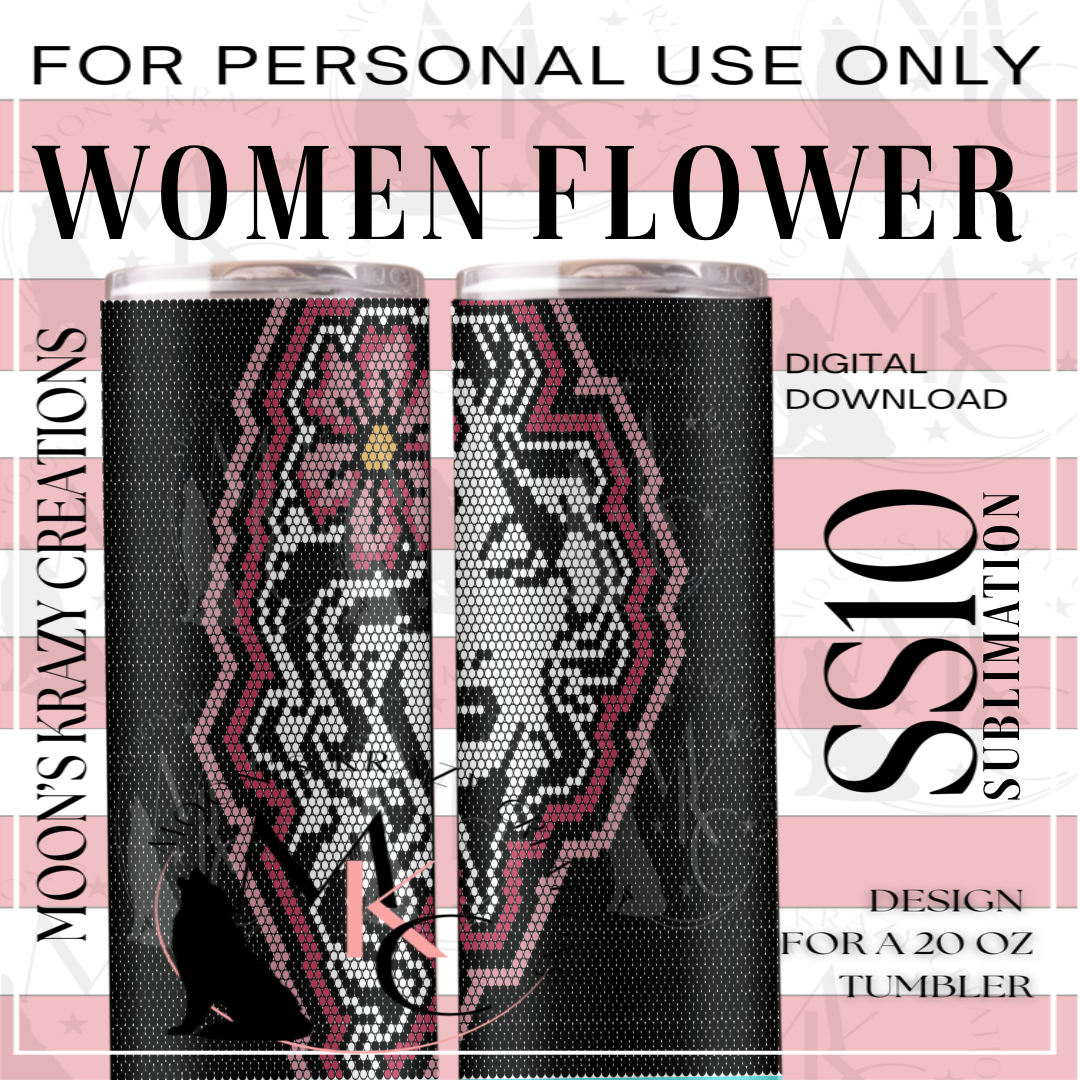 Women Flower Sublimation