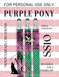 Purple Pony