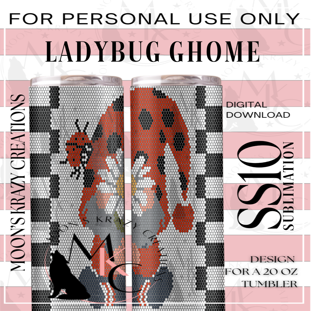 Ladybug Ghome Sublimation
