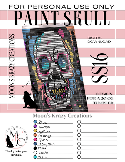Paint Skull