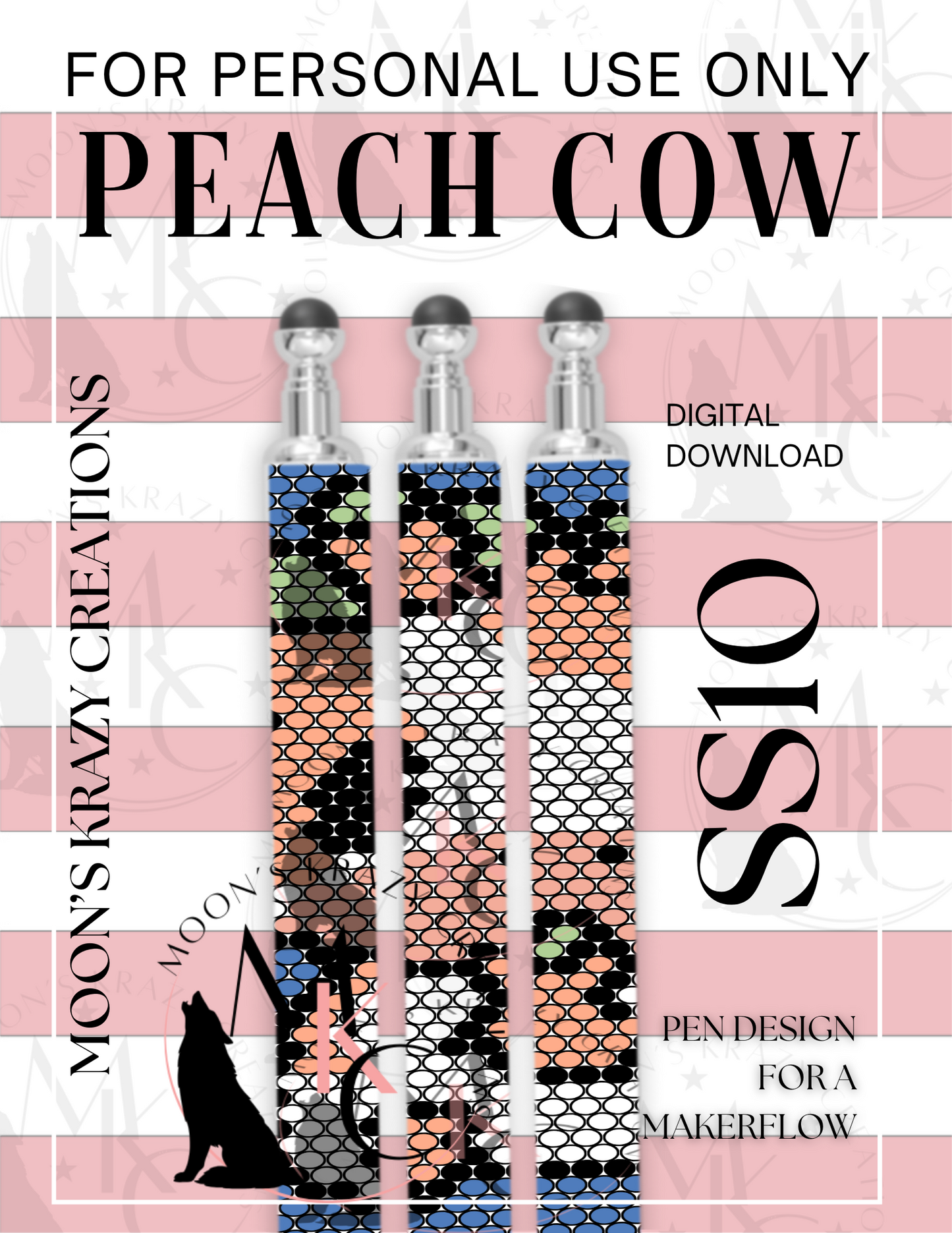 Peach Cow