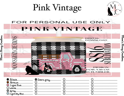 Pink Vintage SS16 Sub