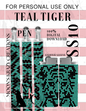 Teal Tiger Combo