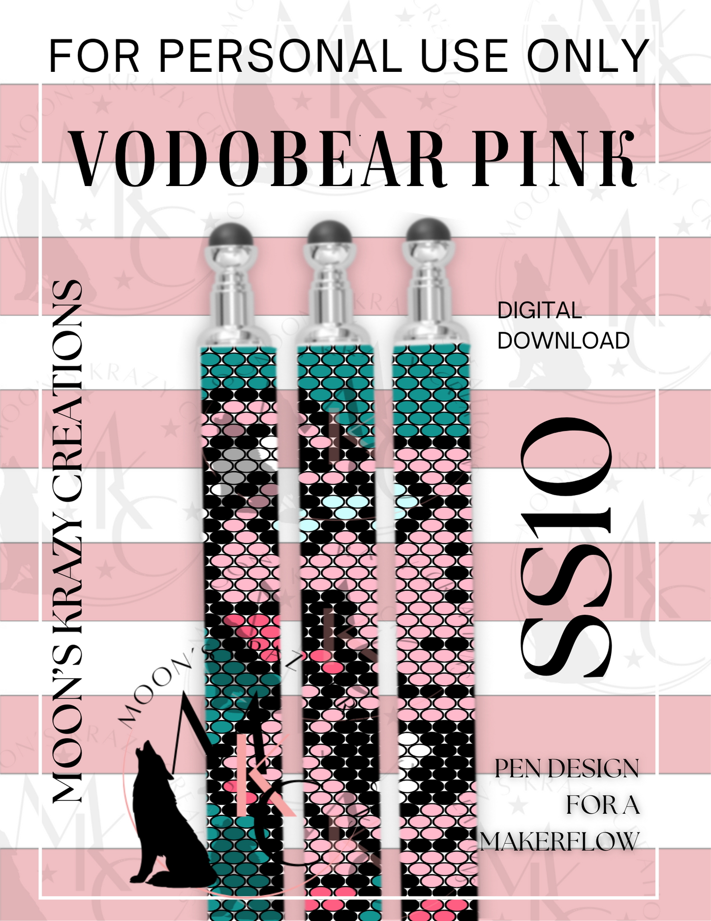 VodoBear Pink