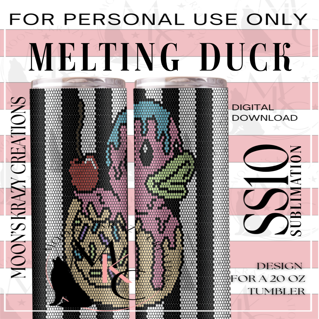 Melting Duck Sublimation