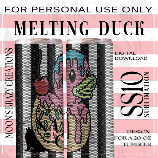 Melting Duck Sublimation