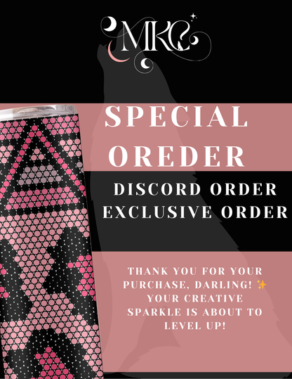 Discord Tumbler Special order