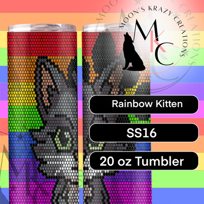 Rainbow kitty