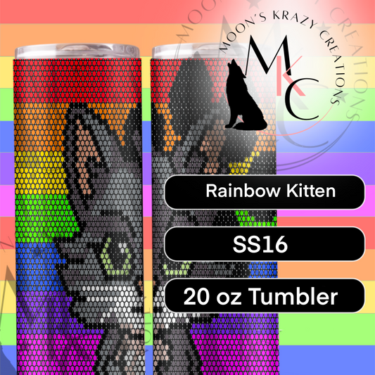 Rainbow kitty