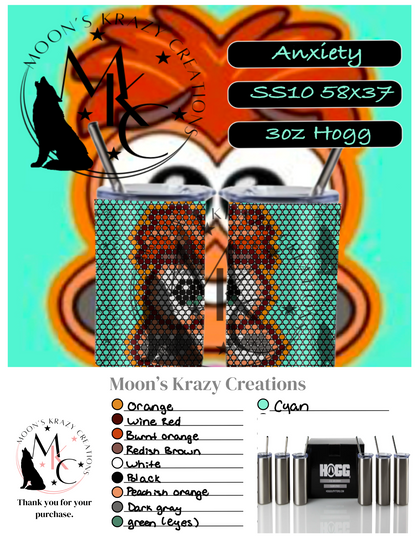 Anxiety SS10 3oz Template